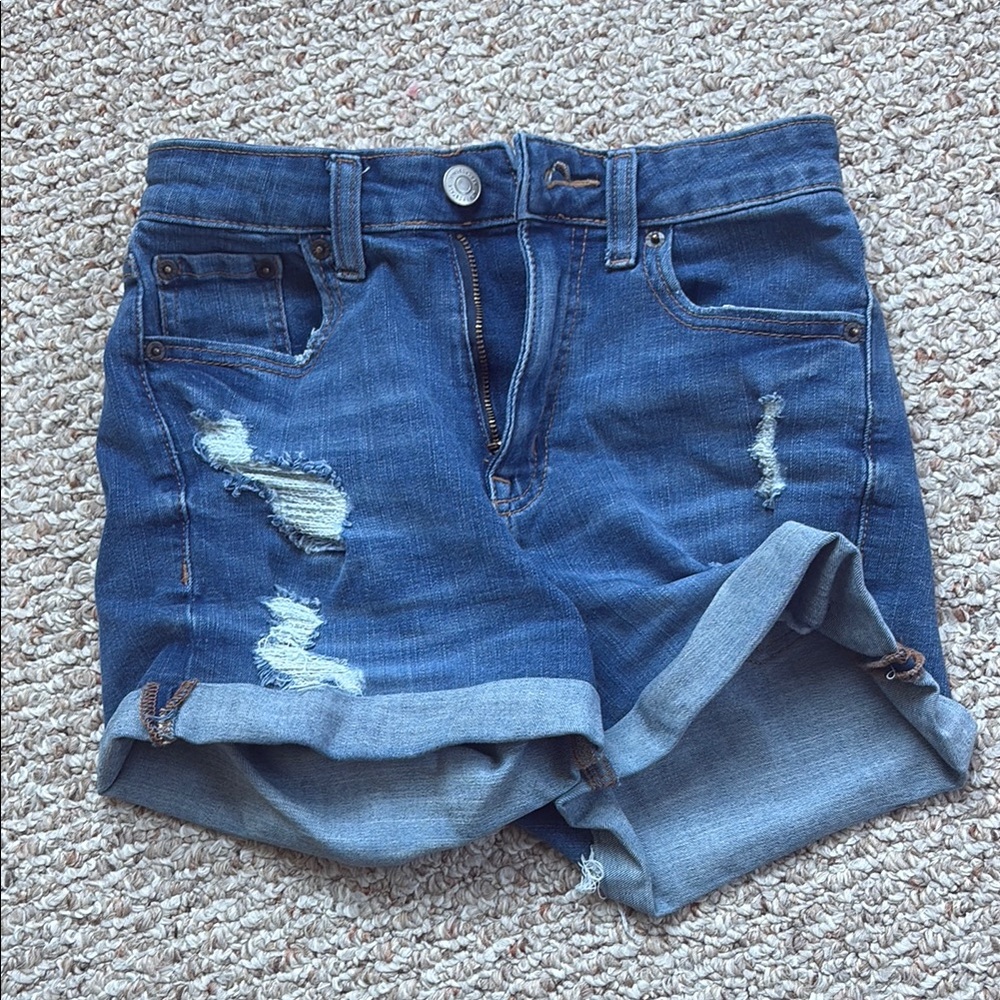 Aeropostale High Rise Blue Denim Jeans